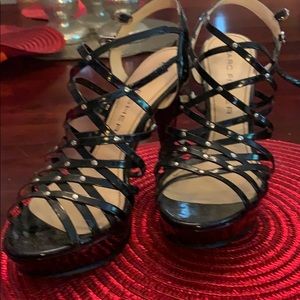 Marc Fisher heels black or silver